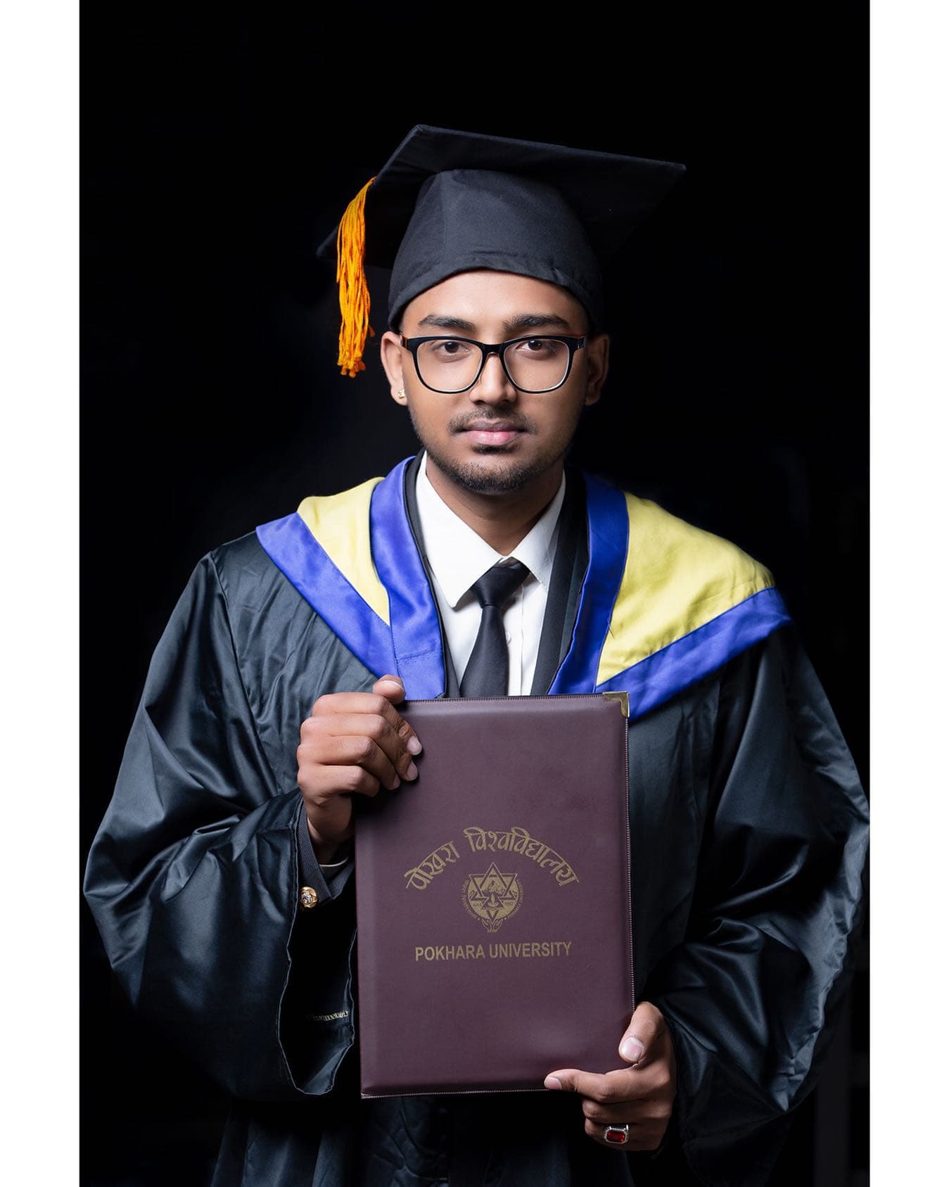 Hostel manager smiling at the camera
