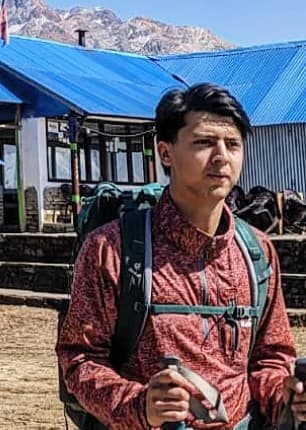 Front Desk manager smiling at the camera